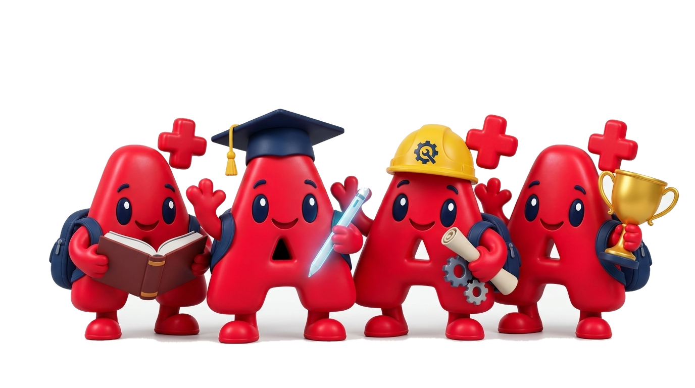A+ Mascot Squad - All Study Companions Together